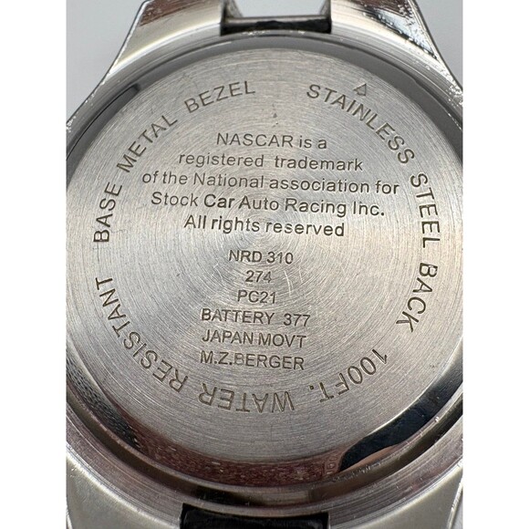 Vintage 1999 Armitron Tony Stewart Home Depot Liquid Dial Watch - New Battery - Picture 3 of 7